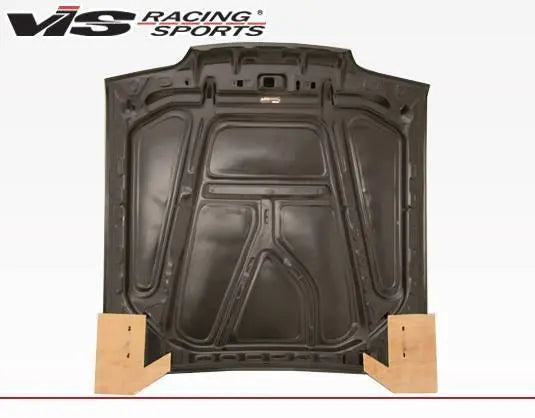 1987-1993 Ford Mustang 2 doors OEM Style Carbon Fiber Black Hood-3