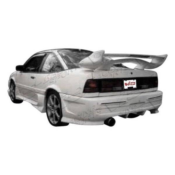 1988-1994 Chevrolet Cavalier 2 doors INVADER 2 Style FRP Primer Rear Bumper-1