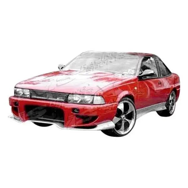 1988-1994 Chevrolet Cavalier 2 doors INVADER 2 Style FRP Primer Side Skirts-1