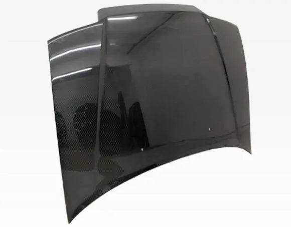 1988-1991 Honda CRX Hatchback OEM Style Carbon Fiber Black Hood-3