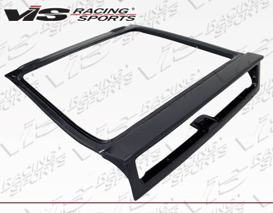 1988-1991 Honda CRX Hatchback OEM Style Carbon Fiber Black Hatch-2