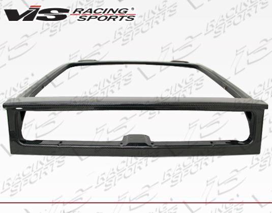 1988-1991 Honda CRX Hatchback OEM Style Carbon Fiber Black Hatch-4