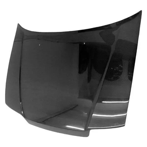 1988-1991 Honda Civic 4 doors OEM Style Carbon Fiber Black Hood-1
