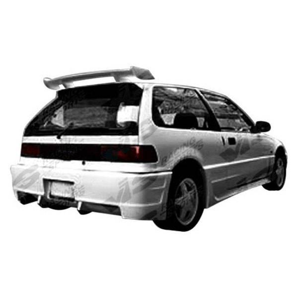 1988-1991 Honda Civic Hatchback QUEST Style FRP Primer Full Kit-3