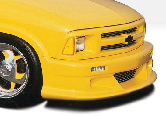 1995-1997 Chevrolet Blazer 2 doors 4 doors POLYURETHANE Black Front Lip-1