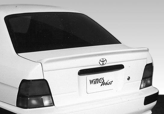 1995-1998 Toyota Tercel 2 doors POLYURETHANE Black Spoiler-1