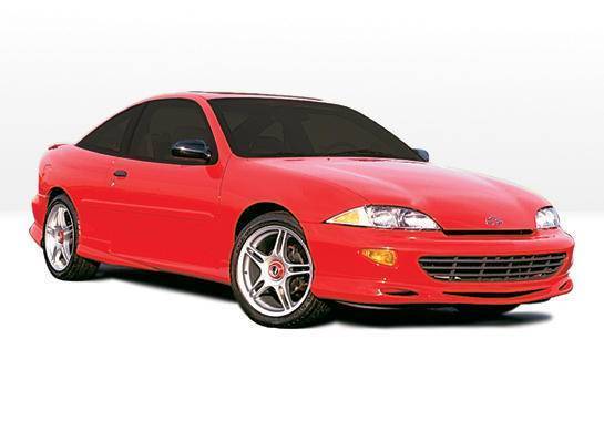 1995-1999 Chevrolet Cavalier 2 doors POLYURETHANE Black Full Kit-1