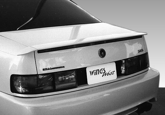 1992-1997 Cadillac Seville POLYURETHANE Black Spoiler-1