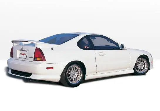 1992-1996 Honda Prelude POLYURETHANE Black Side Skirts-1