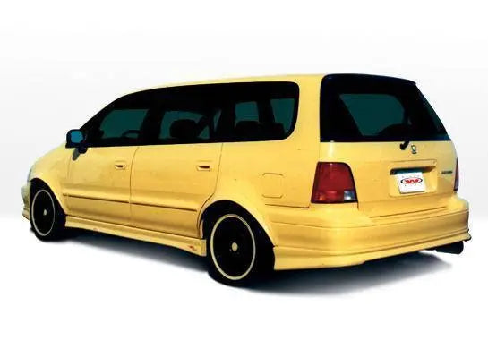 1995-1998 Honda Odyssey POLYURETHANE Black Side Skirts-1