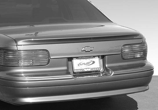 1991-1996 Chevrolet Caprice POLYURETHANE Black Spoiler-1