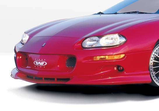 1998-2002 Chevrolet Camaro POLYURETHANE Black Front Lip-1