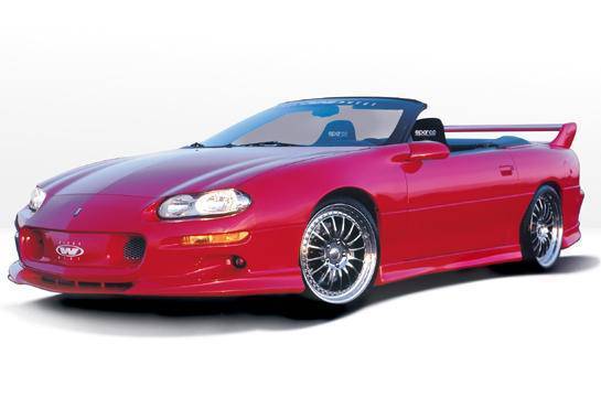 1998-2002 Chevrolet Camaro POLYURETHANE Black Full Kit-1