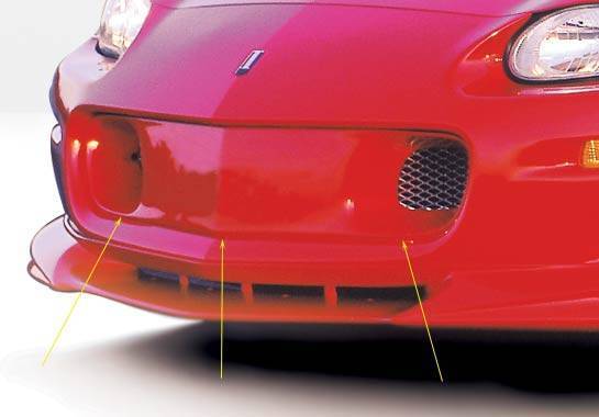 1998-2002 Chevrolet Camaro POLYURETHANE Black Accessories-1