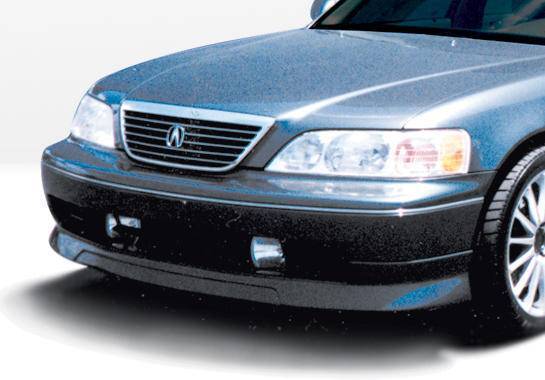 1996-1998 Acura RL POLYURETHANE Black Front Lip-1