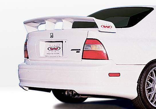 1994-1995 Honda Accord 4 doors POLYURETHANE Black Full Kit-3