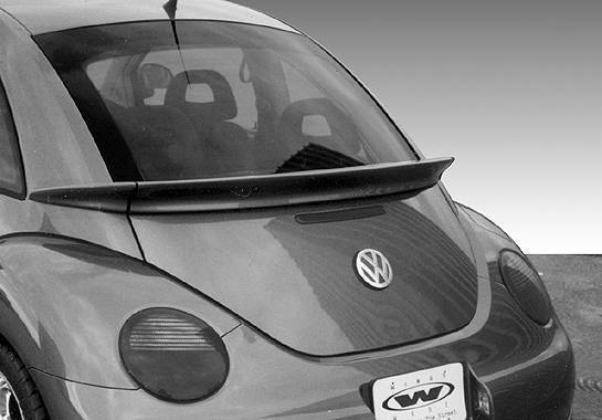 1998-2007 Volkswagen Beetle POLYURETHANE Black Spoiler-1