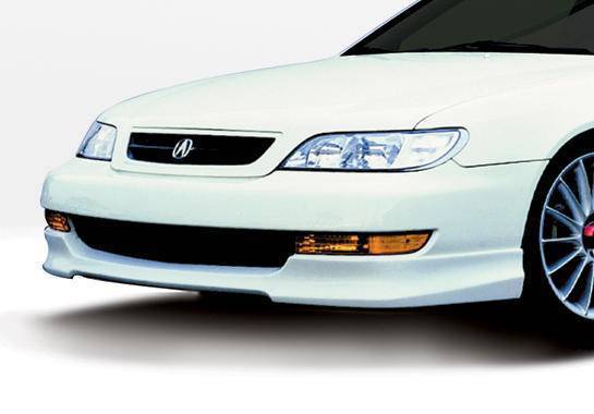 1996-1999 Acura CL POLYURETHANE Black Front Lip-1