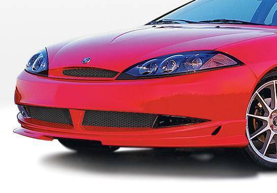 1999-2000 Mercury Cougar POLYURETHANE Black Front Lip-1