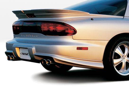 1998-2002 Pontiac Firebird W-Typ POLYURETHANE Black Full Kit-4