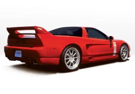 1991-2001 Acura NSX POLYURETHANE Black Side Skirts-1