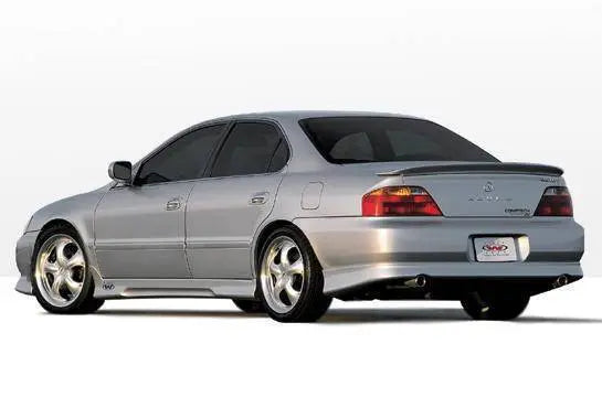 1999-2003 Acura TL POLYURETHANE Black Side Skirts-1