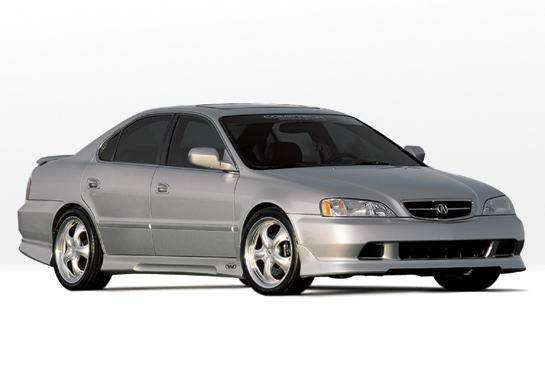 1999-2003 Acura TL POLYURETHANE Black Full Kit-1