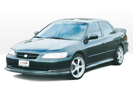 1998-2000 Honda Accord 4 doors POLYURETHANE Black Full Kit-1