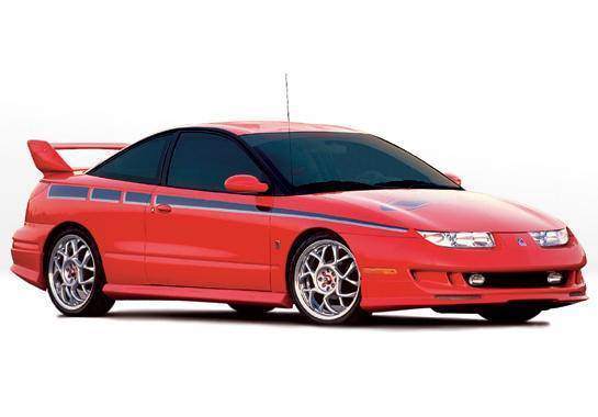 1997-2000 Saturn SC 2 doors POLYURETHANE Black Full Kit-1