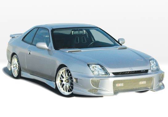 1997-2001 Honda Prelude POLYURETHANE Black Full Kit-2