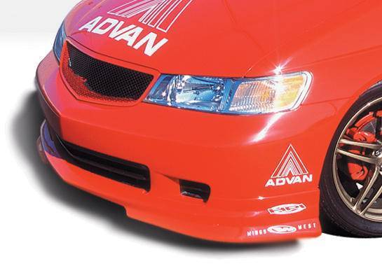 1999-2004 Honda Odyssey POLYURETHANE Black Front Lip-1