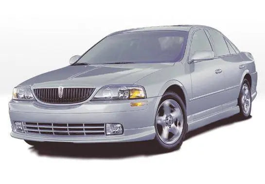 2000-2003 Lincoln Ls 4 doors POLYURETHANE Black Side Skirts-1
