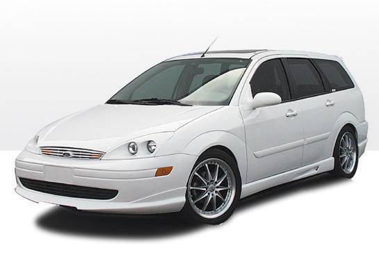2000-2004 Ford Focus POLYURETHANE Black Full Kit-2