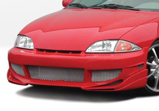 2000-2002 Chevrolet Cavalier 2 doors 4 doors POLYURETHANE Black Front Bumper-1