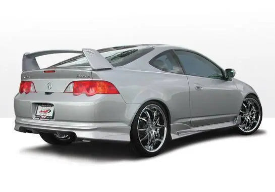 2002-2006 Acura RSX POLYURETHANE Black Side Skirts-1