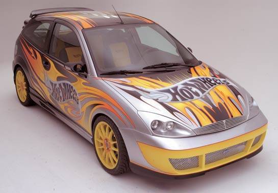 2000-2004 Ford Focus POLYURETHANE Black Front Bumper-1