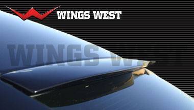 2006-2010 Dodge Charger 4 doors POLYURETHANE Black Spoiler-1