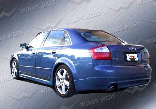 2002-2005 Audi A4 POLYURETHANE Black Full Kit-3