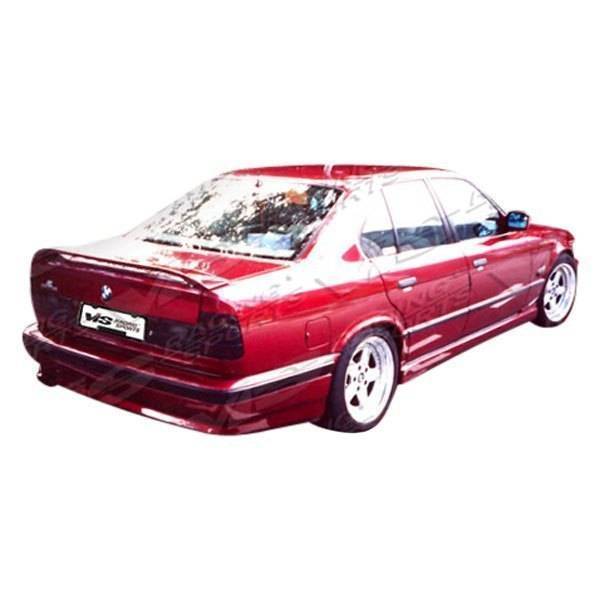 1989-1995 BMW 5 SERIES E34 4 doors M Tech Style FRP Primer Spoiler-1
