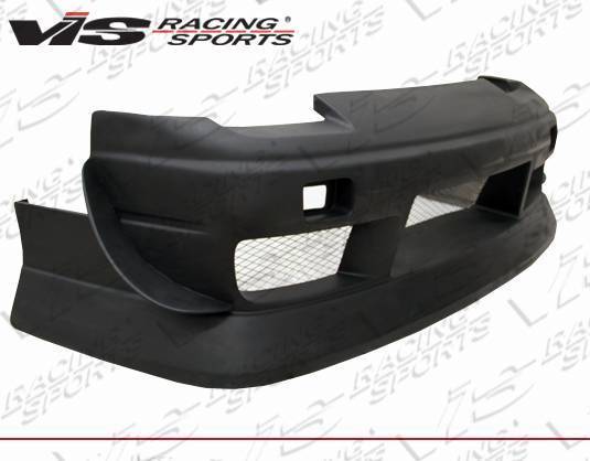 1989-1994 Nissan 240SX Hatchback 2 doors B Speed 4 Style FRP Primer Front Bumper-3