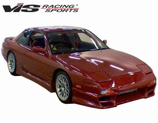 1989-1994 Nissan 240SX Hatchback 2 doors DEMON Style FRP Primer Front Bumper-1