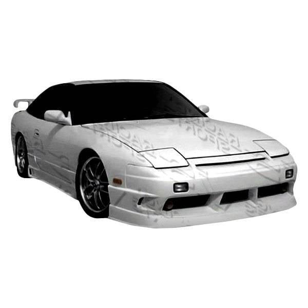1989-1994 Nissan 240SX Hatchback 2 doors Flex Style FRP Primer Front Bumper-2