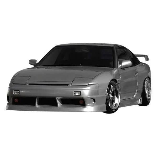 1989-1994 Nissan 240SX Hatchback 2 doors Flex Style FRP Primer Side Skirts-1