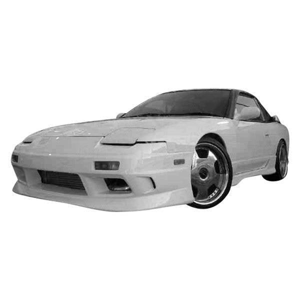 1989-1994 Nissan 240SX Hatchback 2 doors G Speed Style FRP Primer Front Bumper-1