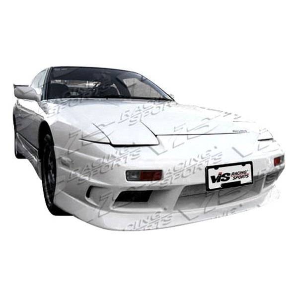1989-1994 Nissan 240SX Hatchback 2 doors G Speed Style FRP Primer Front Bumper-2
