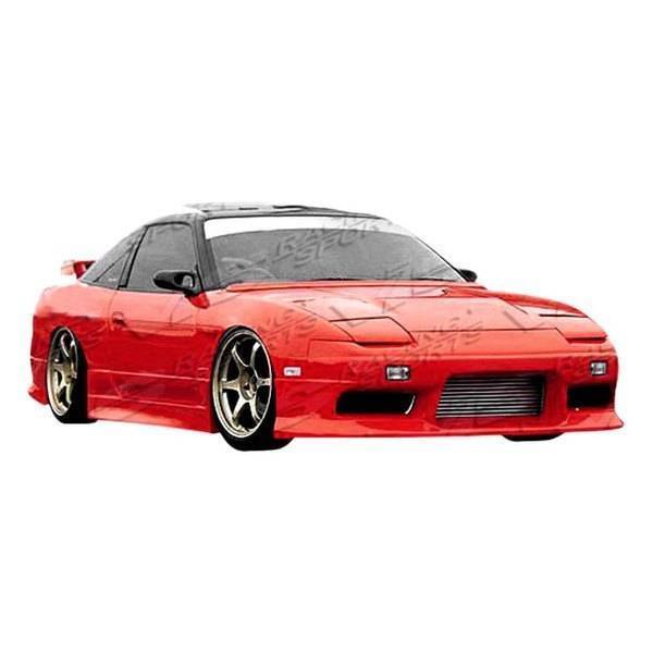 1989-1994 Nissan 240SX Hatchback 2 doors M Speed Style FRP Primer Front Bumper-2