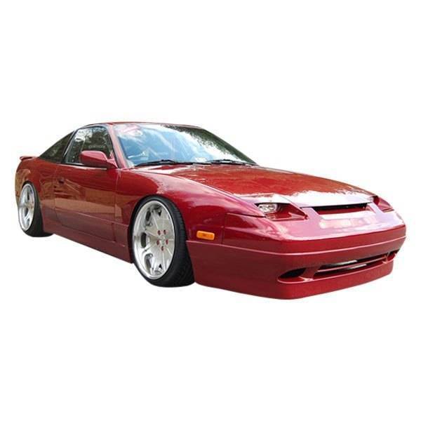 1989-1994 Nissan 240SX Hatchback 2 doors Super Style FRP Primer Front Bumper-1