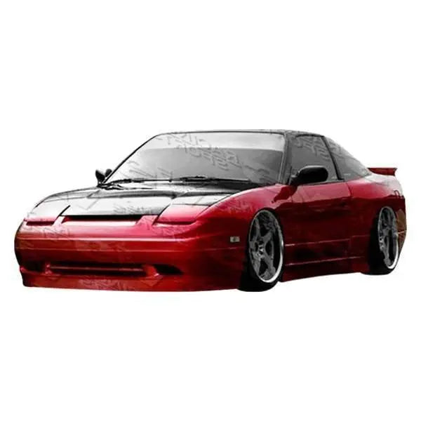 1989-1994 Nissan 240SX Hatchback 2 doors Super Style FRP Primer Side Skirts-1