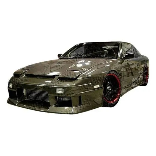 1989-1994 Nissan 240SX Hatchback 2 doors Venus Style FRP Primer Side Skirts-1