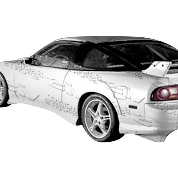 1989-1994 Nissan 240SX Hatchback DEMON Style FRP Primer Rear Lip-1